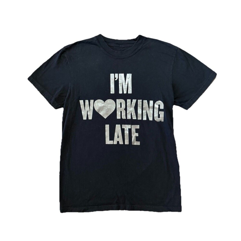 Sabrina Carpenter Espresso “I’m Working Late Cause I’m A Singer” T-Shirt Small